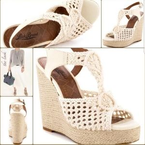 Lucky Brand Rilo Natural Beige Macrame LT Canvas W